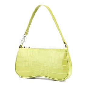 Like new! JW PEI Eva Shoulder Handbag - Green Croc